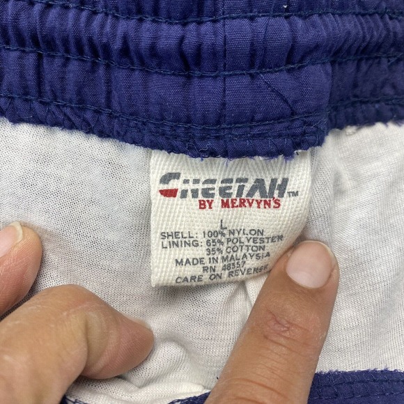 CHEETAH Mervyns 90s Windbreaker Zip Jacket and Pants Men L Large Vintage - Picture 10 of 12